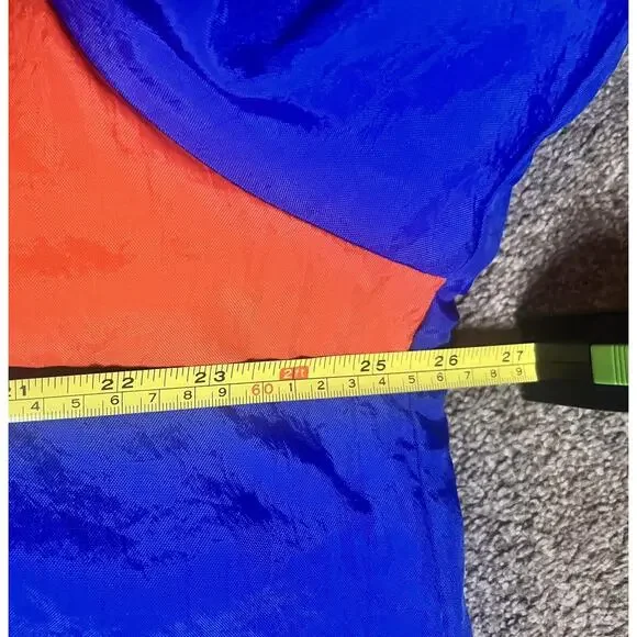 Vintage Broncos NFL Nylon 80s Button Up Jacket XL Made In USA Swingster - Picture 12 of 14